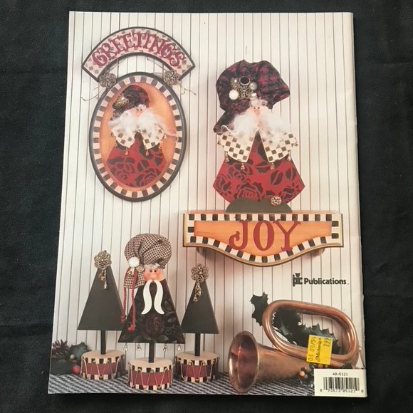 Seasons Greetings Rebecca Carter Christmas Tole Painting Christmas Santa 39 pgs. - Picture 2 of 8